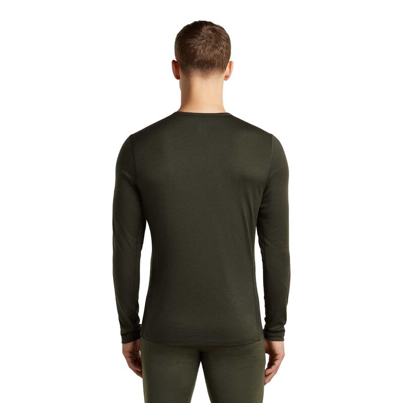 Icebreaker M Merino 200 Oasis LS Crewe Skiing Yeti image number 1